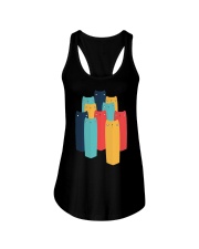 Cats Colors Ladies Flowy Tank tile