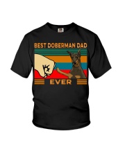 Best Doberman Dad Youth T-Shirt tile