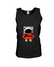 Moon Little Man Unisex Tank tile