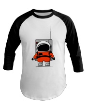 Moon Little Man Baseball Tee tile