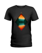 Camping Tent Ladies T-Shirt tile