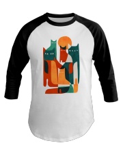 Cat Cat Cat Baseball Tee tile