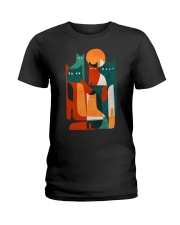 Cat Cat Cat Ladies T-Shirt tile