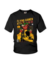 Flying Ramen Attack Youth T-Shirt tile