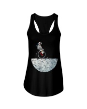 Astronaut Bike Ladies Flowy Tank tile