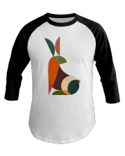 Geometric Bunny Baseball Tee tile