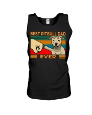 Best Pitbull Dad Unisex Tank tile