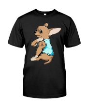 Chihuahua I Love Mom Classic T-Shirt front