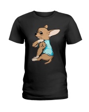 Chihuahua I Love Mom Ladies T-Shirt tile