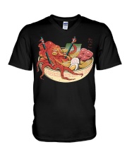 The Ramen Octopus V-Neck T-Shirt tile