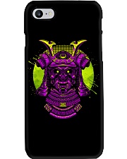 Samurai Mask Purple Phone Case tile