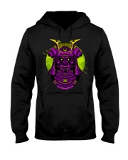 Samurai Mask Purple Hooded Sweatshirt tile