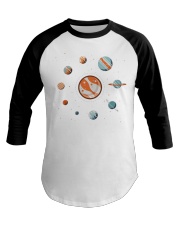 Amazing Solar System Baseball Tee tile