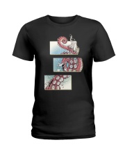 Octopus Abstract Ladies T-Shirt tile