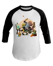 Playful Octopus Baseball Tee tile