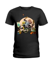 Playful Octopus Ladies T-Shirt tile