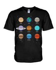 Great Solar Sistem V-Neck T-Shirt tile