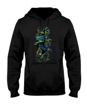 Samurai Blue Hooded Sweatshirt tile