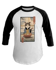The Cat Ramen Baseball Tee tile