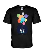 You Are My Universe V-Neck T-Shirt tile