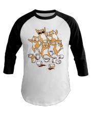 Party Cats Baseball Tee tile