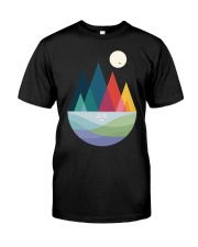 Mountains and Sea Classic T-Shirt front