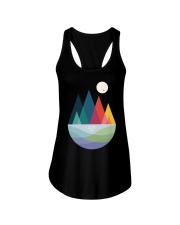 Mountains and Sea Ladies Flowy Tank tile