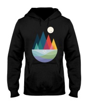 Mountains and Sea Hooded Sweatshirt tile
