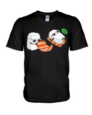 Sushi Beach V-Neck T-Shirt tile