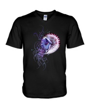 Nautiloid Colors V-Neck T-Shirt tile