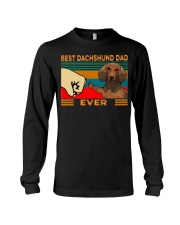 Best Dachshund Dad Long Sleeve Tee tile