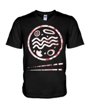 The Ramen Abstract V-Neck T-Shirt tile
