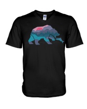 Bear Country V-Neck T-Shirt tile