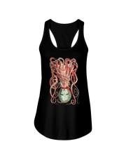 Pink Octopus Ladies Flowy Tank tile