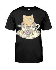 Cat Tea Classic T-Shirt front