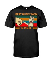 Best Husky Mom Classic T-Shirt front