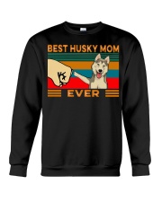 Best Husky Mom Crewneck Sweatshirt tile