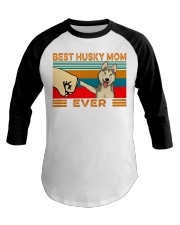 Best Husky Mom Baseball Tee tile