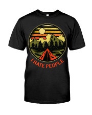 I Hate People Classic T-Shirt front