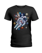 America Astronaut Ladies T-Shirt tile