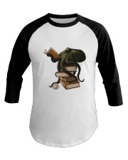 Octopus Read Baseball Tee tile