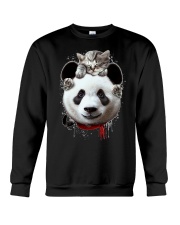 Cat Panda Crewneck Sweatshirt tile
