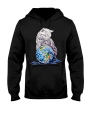 Cat Earth Hooded Sweatshirt tile