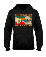 Best Pitbull Mom Hooded Sweatshirt tile