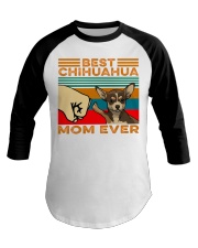 Best Chihuahua Mom Baseball Tee tile
