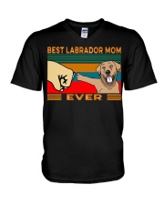 Best Labrador Mom V-Neck T-Shirt tile