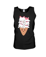 Cat Ice Cream Unisex Tank tile