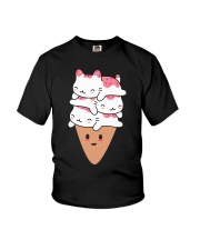 Cat Ice Cream Youth T-Shirt tile