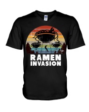 Ramen Invasion V-Neck T-Shirt tile