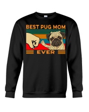 Best Pug Mom Crewneck Sweatshirt tile